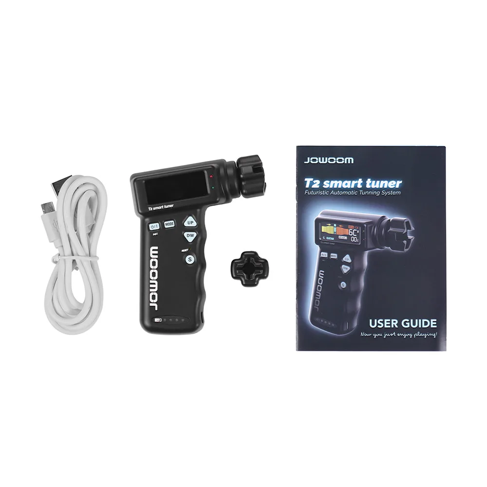 T2 многофункциональный смарт-тюнер для гитары устройство намотки струн