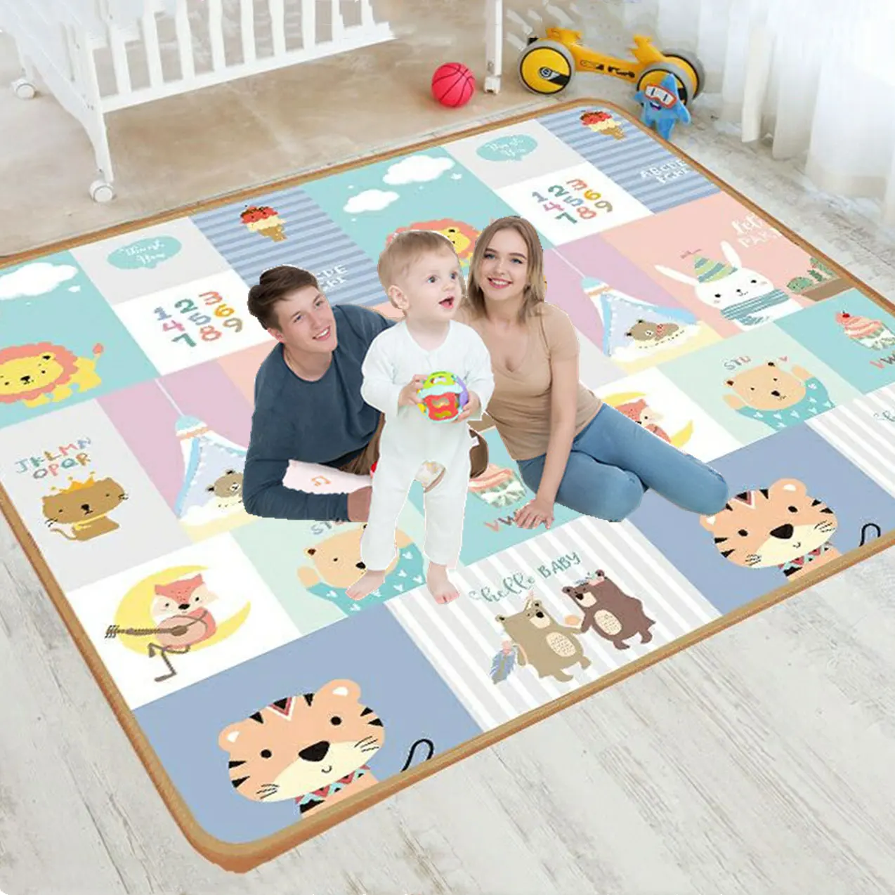 200cm180cm xpe baby play mat toys for children rug playmat developing mat baby room crawling pad folding mat baby carpet free global shipping