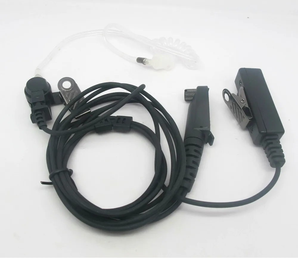 2021 Hot New long line PTT headphones for gp328 Plus gp338 Plus gp344 gp388 walkie talkie
