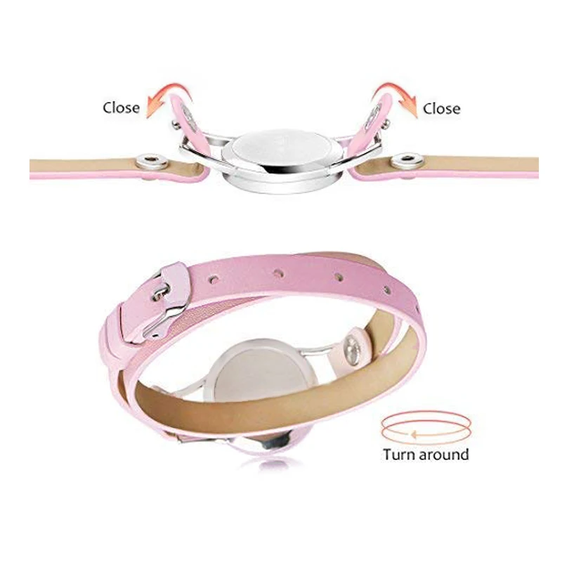 Красочный браслет из натуральной кожи с единорогом 25 мм магнитный искусственной