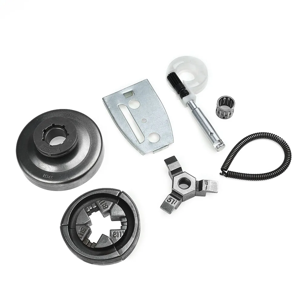 

For Husqvarna 51 Clutch Drum Kit 55 Rancher 50 .325-7T Sprocket Rim Oil pump