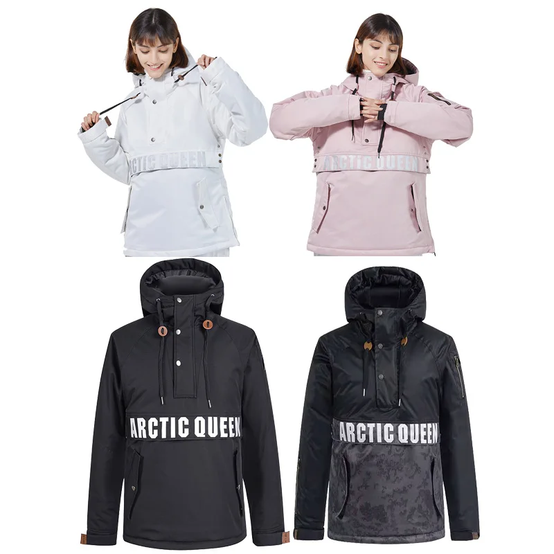 

Brand -35 Men or Women Ice Snow Suit Snowboarding Cloth Winter Outdoor Wear 15K Waterproof Costumes Skiing Jacket or Pant Unsex