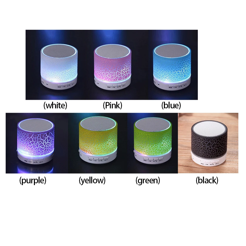 Горячая Мода A9 умный светодиодный светильник трещина мини беспроводной