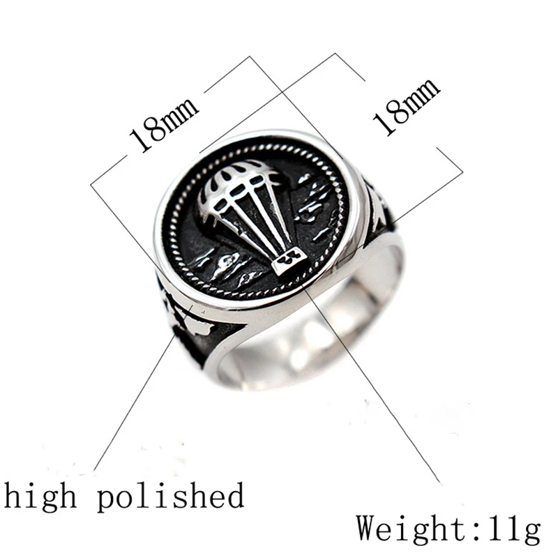 

Fashion Vintage Rings Men's Accessories Retro Signet Ring Gifts for Men