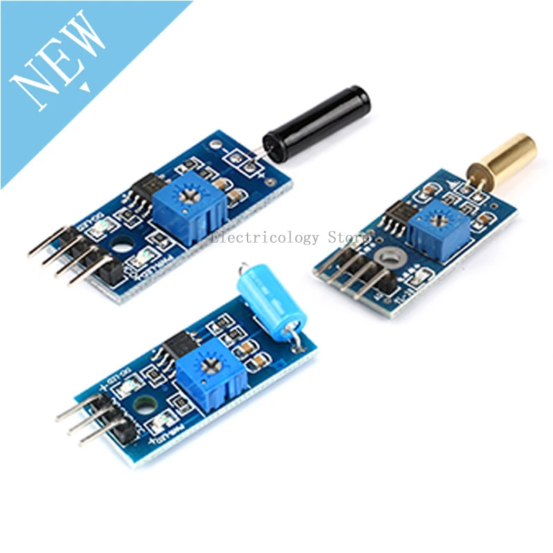 Модуль движения SW420 вибропереключатель модуль датчика сигнализации наклон для