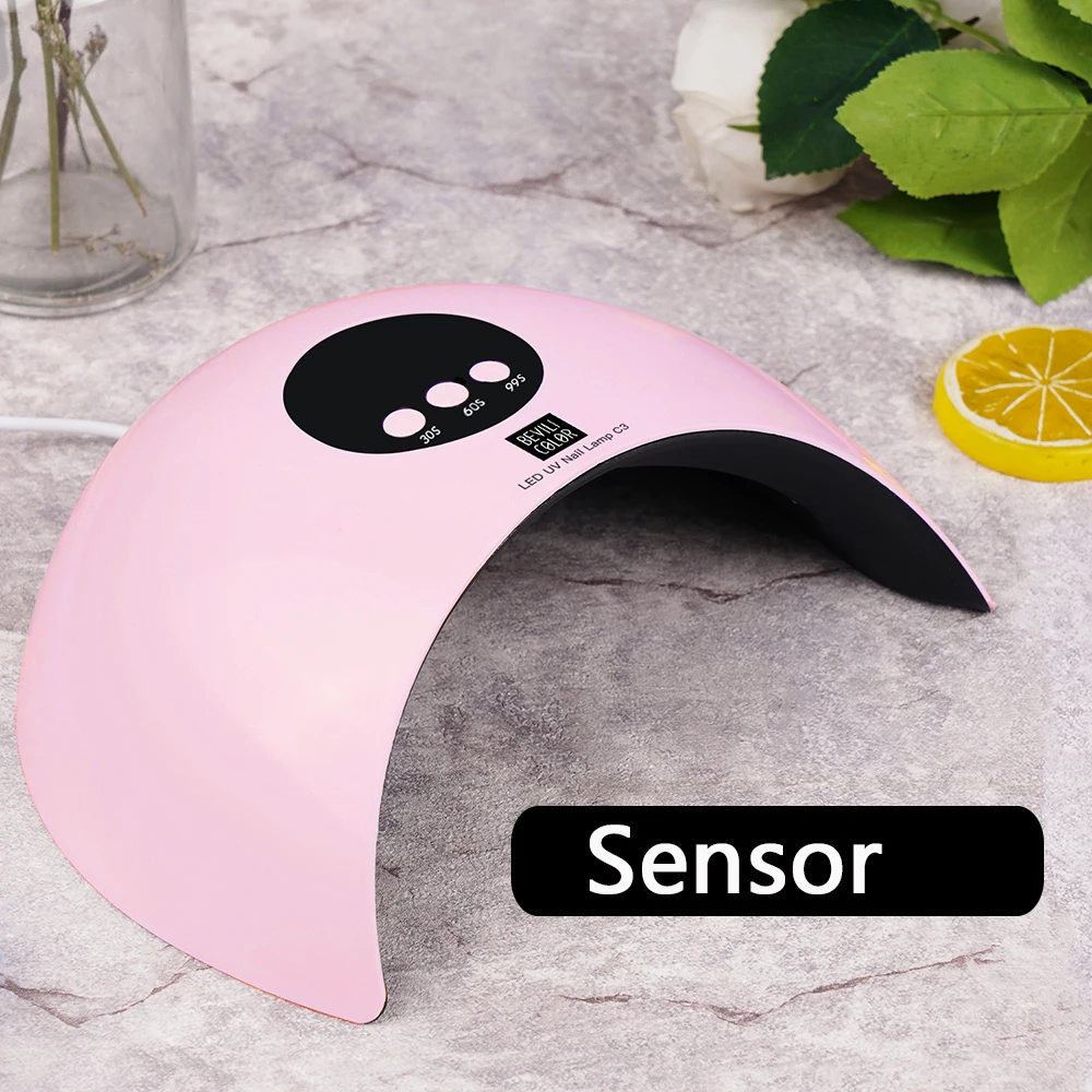 Сушилка для ногтей 30/60/99 с УФ светодиодный гель лампа быстрая сушка 36 Вт