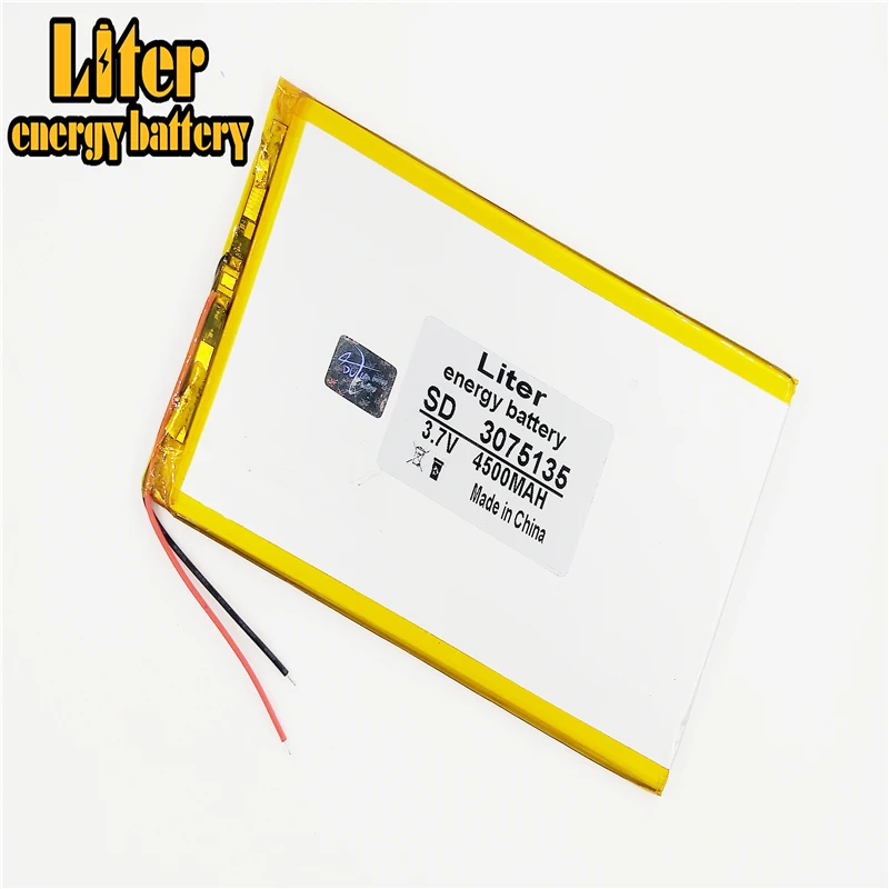Аккумулятор для планшета 3 7 в 4500 мАч и 9 дюймов тонкий 3075135|tablet battery|tablet polymer batterypolymer