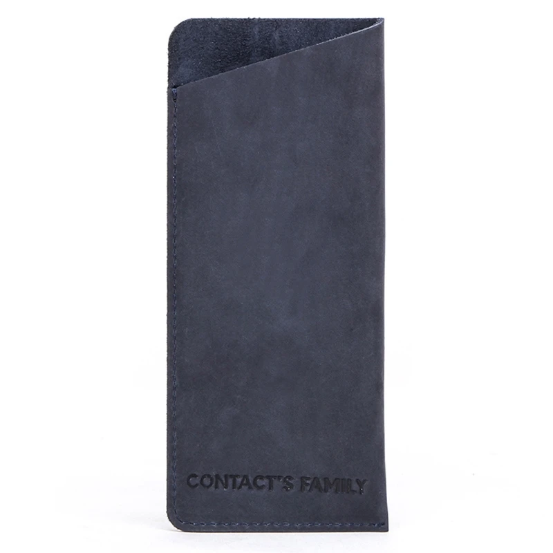 

Handmade Crazy Horse Cowhide Leather Pen Bag Vintage Retro Pencil Case Storage 1XCB