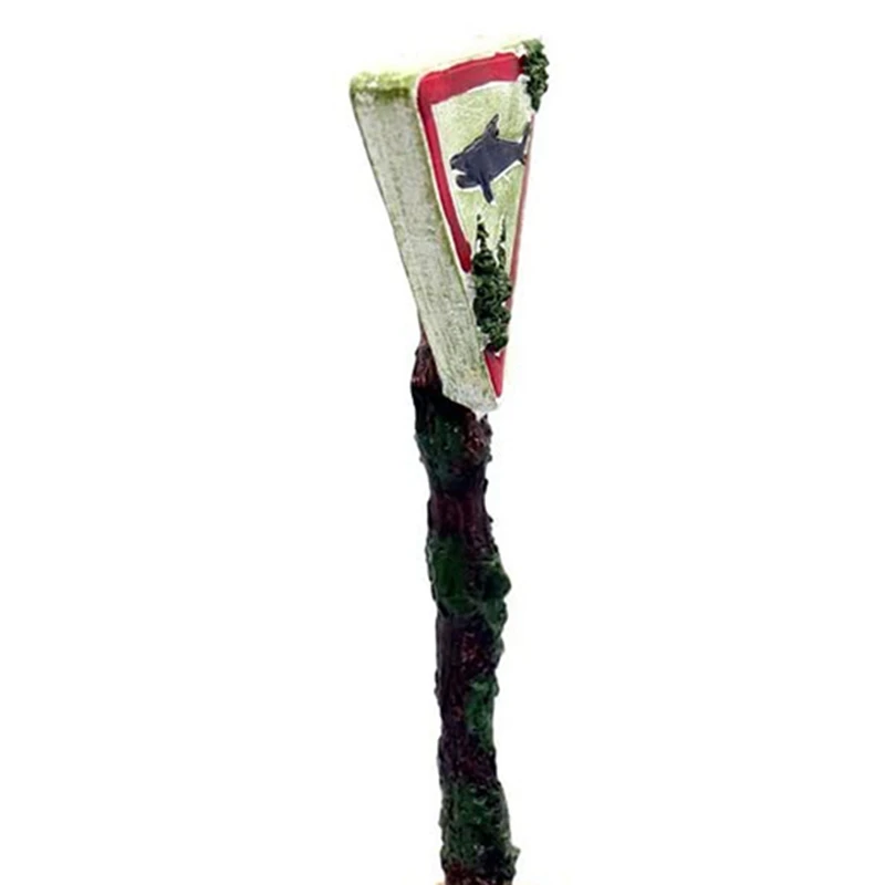 Акула доска для аквариума декоративные украшения Предупреждение