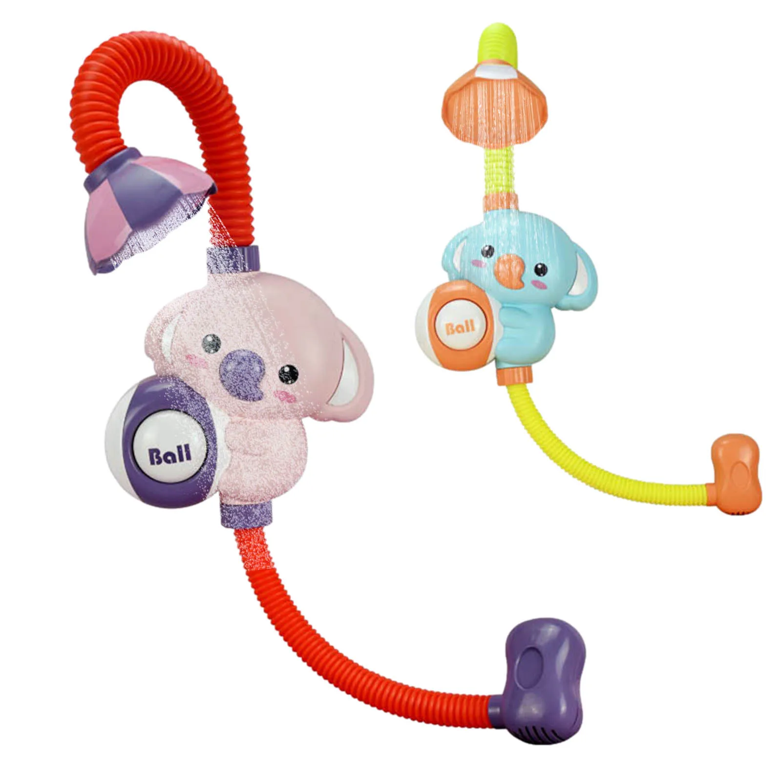 

2021 hot sale Baby shower toy bubble machine koala electric shower spray bathtub soap children bathroom toys #