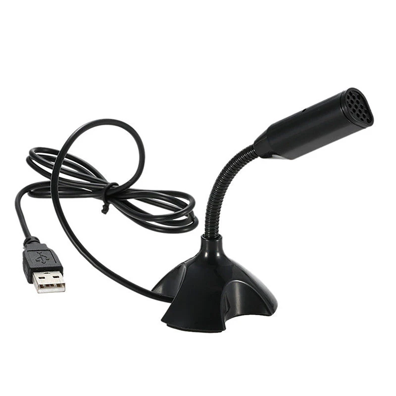 Мини-микрофон Настольный студийный с USB-подставкой 1 шт. | Канцтовары для офиса и