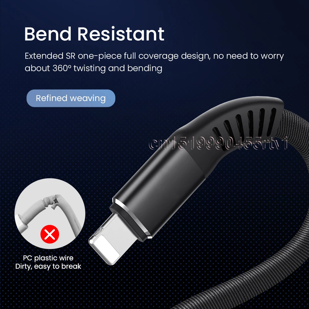 Плоский зарядный USB-кабель для iPhone 13 12 11 Pro Max XS XR X 5 5S 6 6S 7 8 Plus iPad 2A быстрой зарядки 0