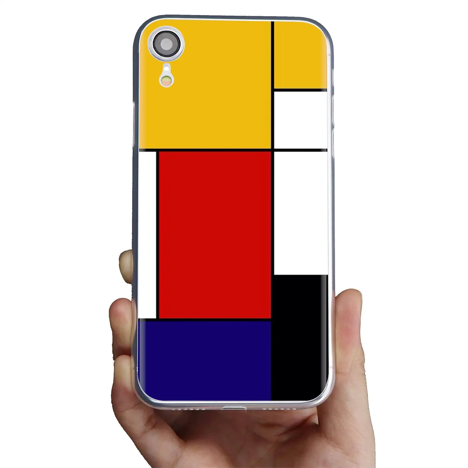 Оригинальный силиконовый чехол mondrian art Для Xiaomi Mi A1 A2 A3 5X 6X 8 9 9t Lite SE Pro Max Mix 1 2 3 2S |