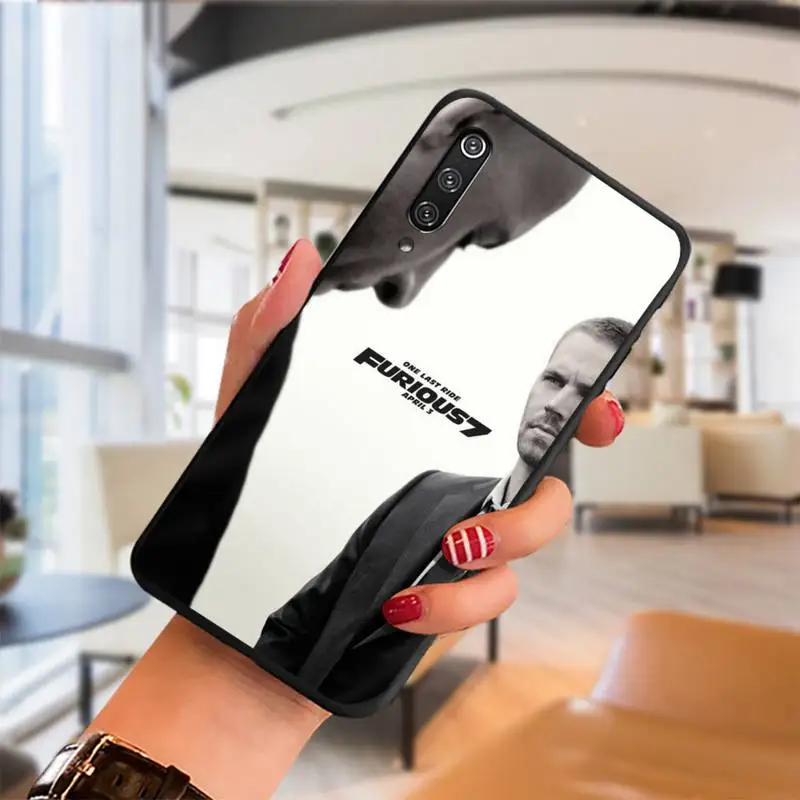 

Paul Walker Fast AND Furious Phone Case For Redmi 4X 5plus 6 7 8 9 A Note 9s 4 8 T 9 10 pro Cover Fundas Coque