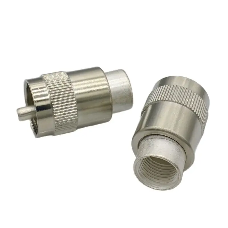 UHF PL259 штекер припой для RG8 LMR400 RG213 RG165 RG393 коаксиальный кабель переменного тока 50-7