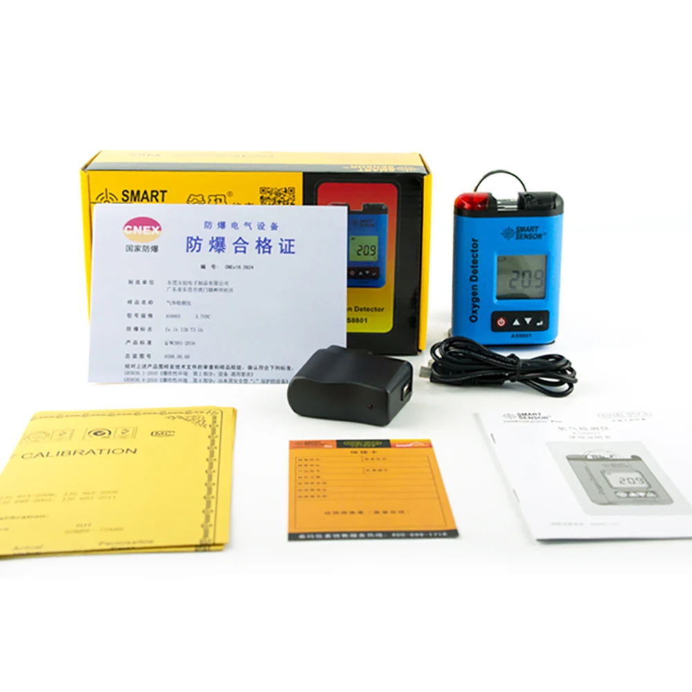 Портативный автомобильный кислородный измеритель O2 монитор детектор утечки