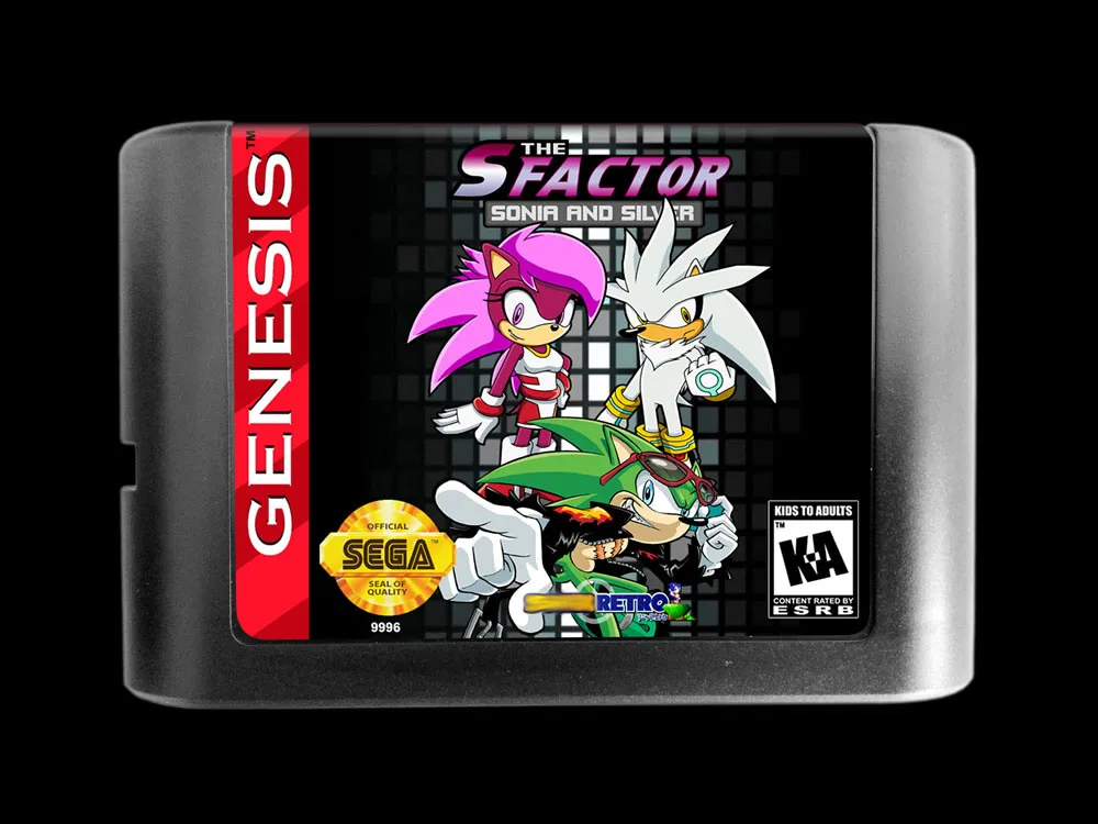 

MD Game : The S Factor - Sonia and Silver ( USA Version!! English Language!! )