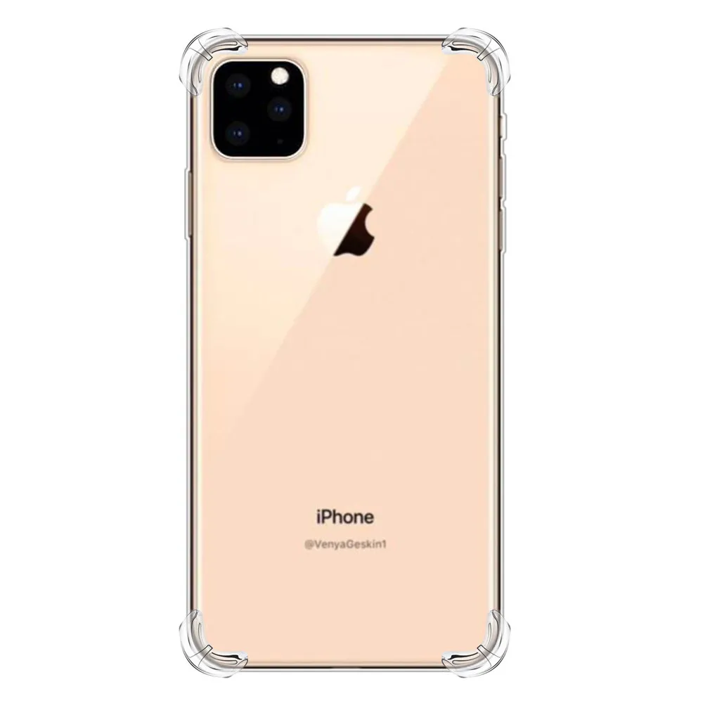 Чехол для телефона Apple iPhone 11 (6 1 дюйма) мягкий прозрачный чехол из ТПУ задняя