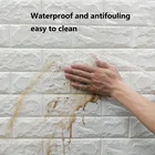 70 см * 1 м непрерывный кирпич узор наклейка водостойкая наклейка домашний Декор 3D Самоклеящиеся обои