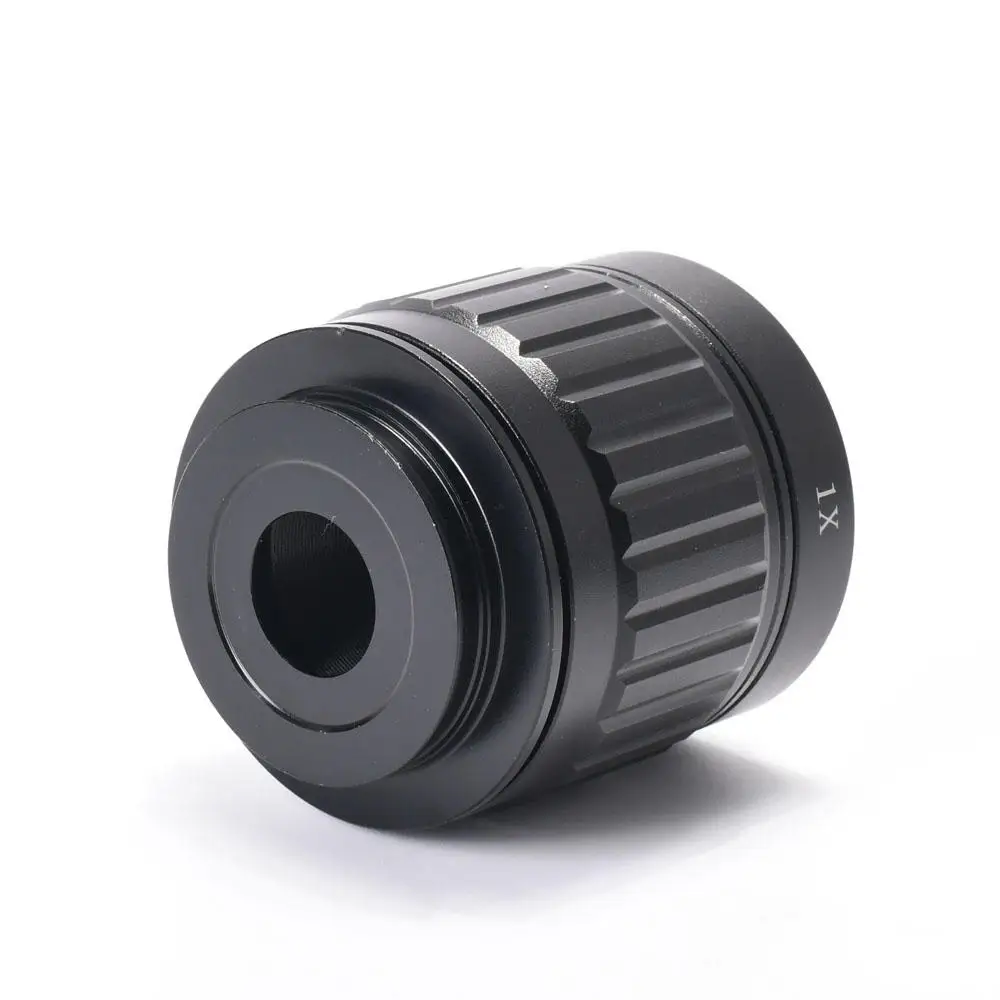 

JUSTINLAU 1X 0.35X 0.5X C-mount Lens Adapter Focus Adjustable Camera Installation C-mount Adapter