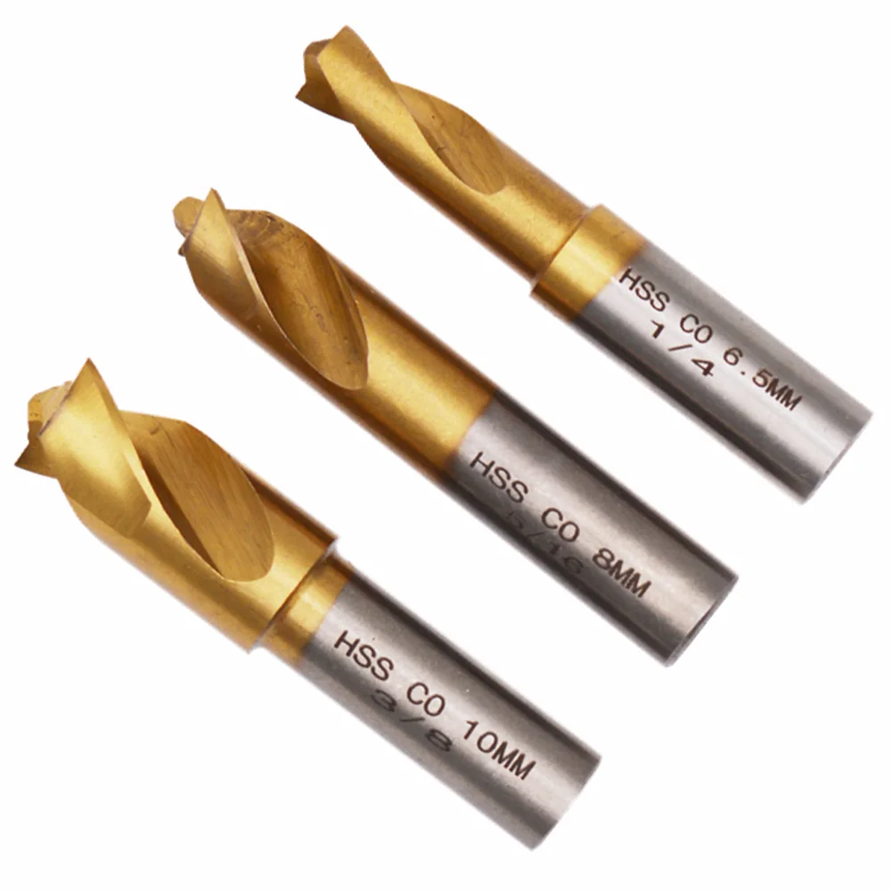 3 шт. Размер маркировки титана воздушного покрытия 1/4 5/16 3/8 HSCO Резак сверла