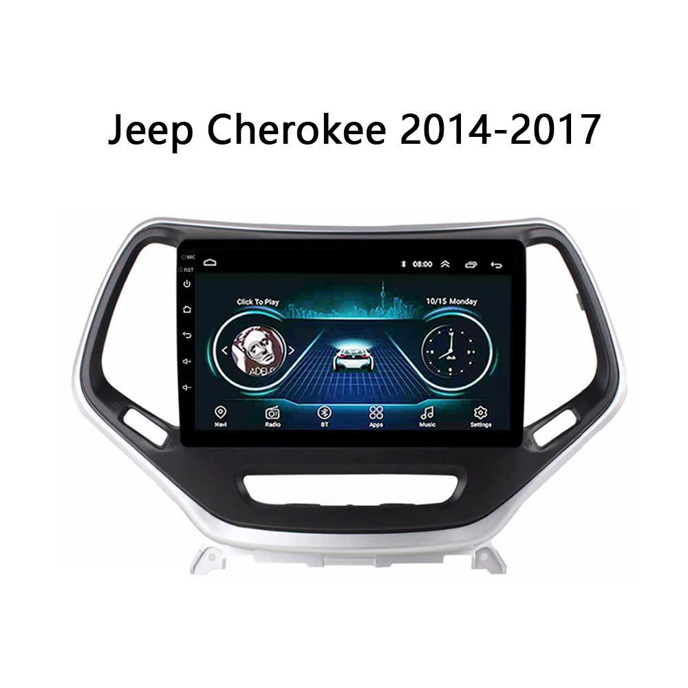 Автомагнитола для Jeep Cherokee 2014 2015 2016 2017 автомобильный DVD gps навигация 2.5D экран