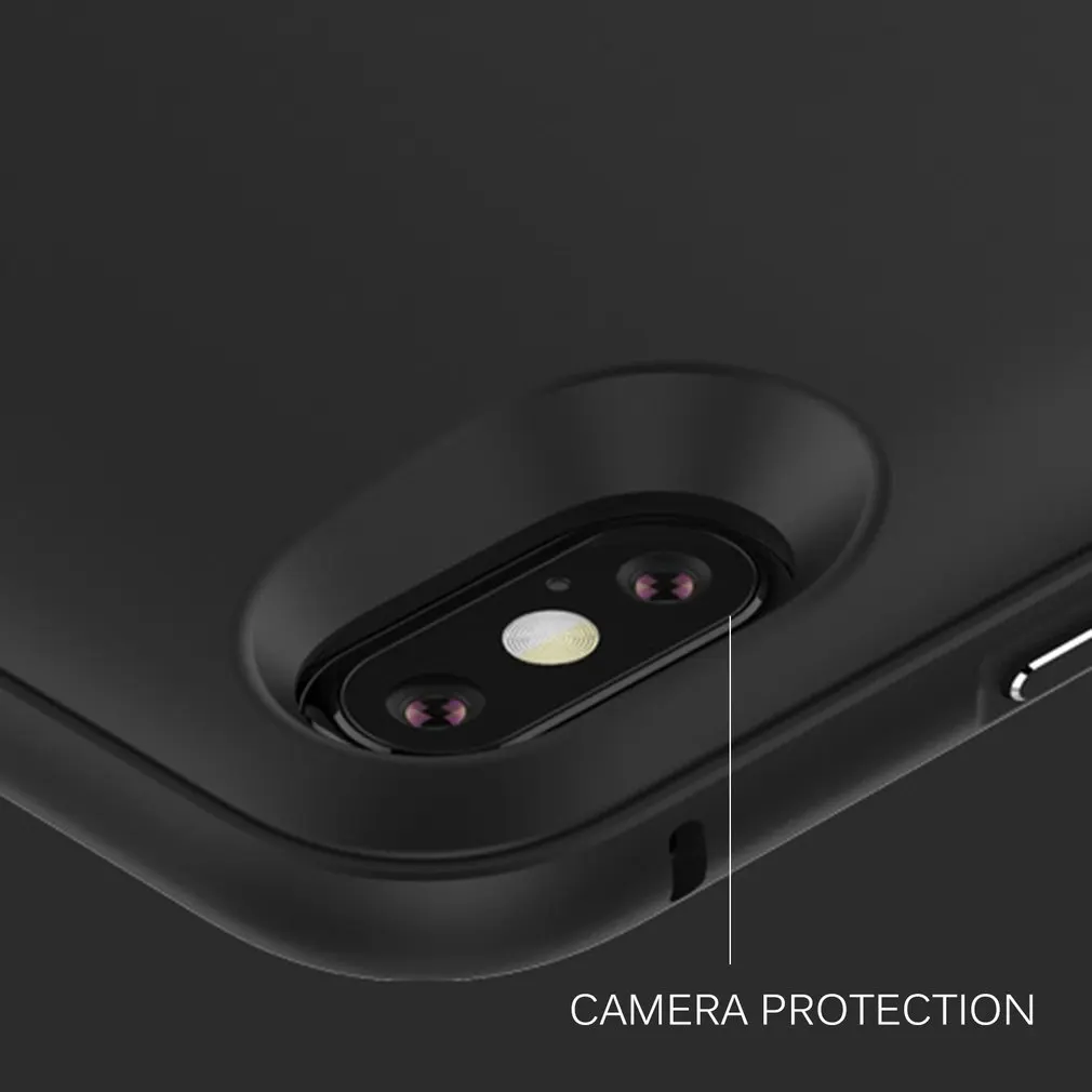 Беспроводной 5000 мАч задняя крышка чехол со встроенным устройством для зарядки