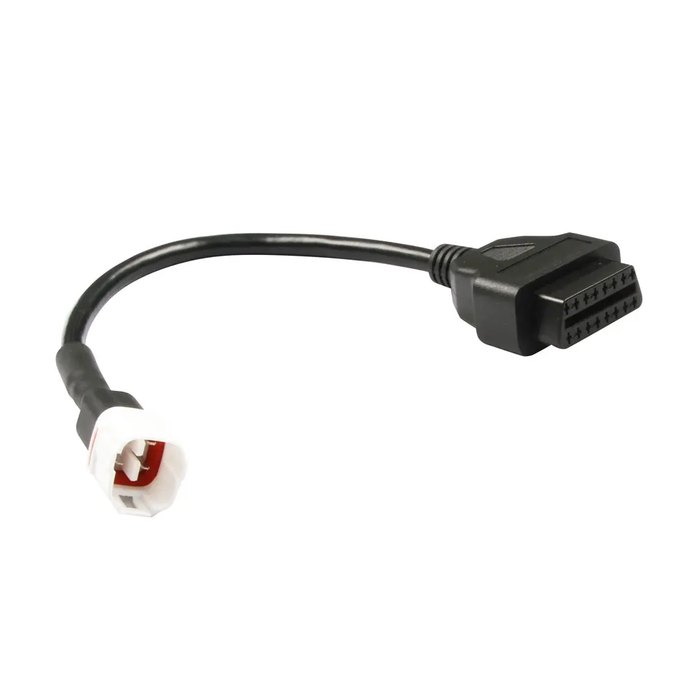4 16 контактов OBD2 адаптеры для мотоцикла OBD диагностический кабель удлинитель Yamaha