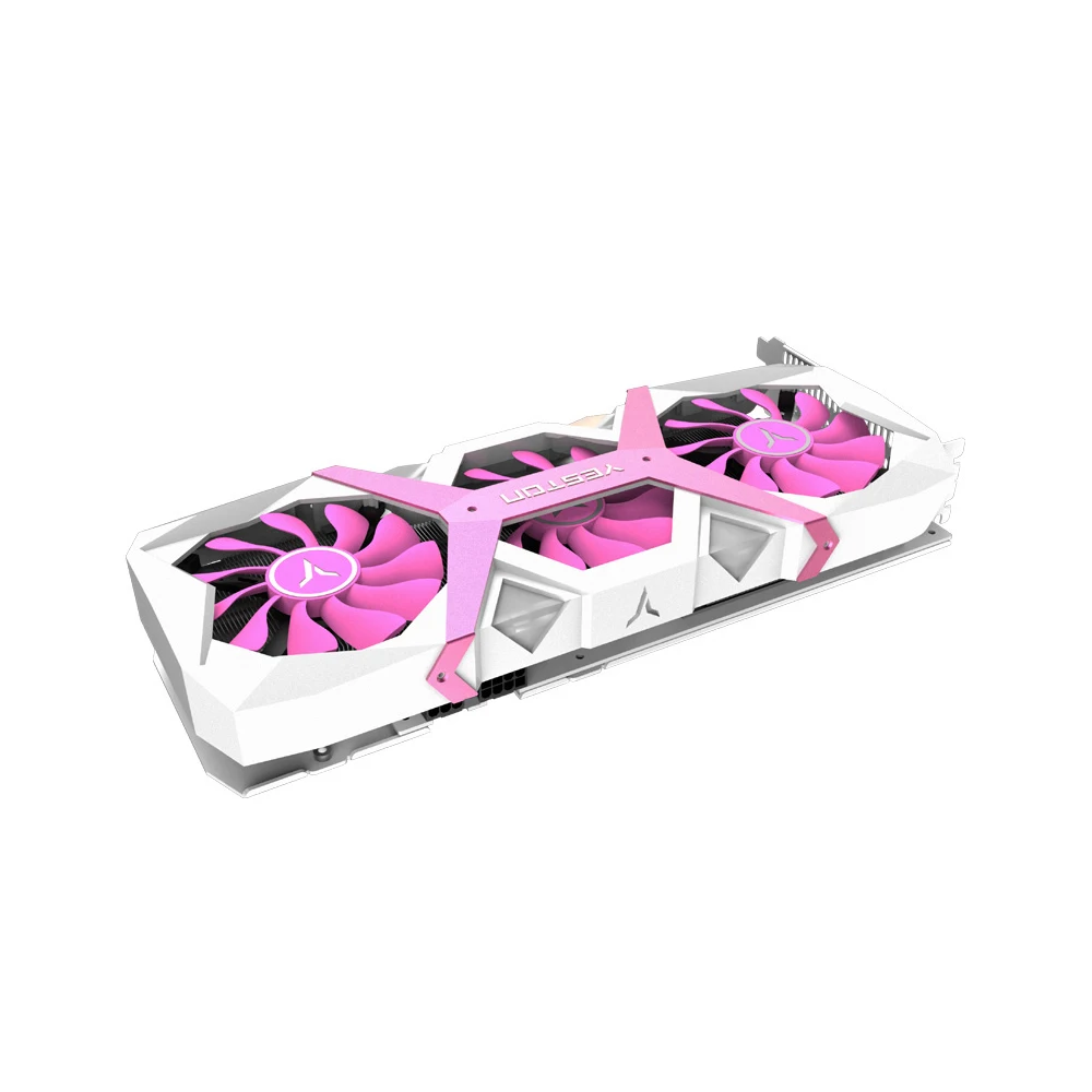 Yeston RX5700 XT-8G D6 PA графическая карта, видеокарта Navi10 7m RDNA PCI Express 4,0 низкое энергопотребление GPU 7nm