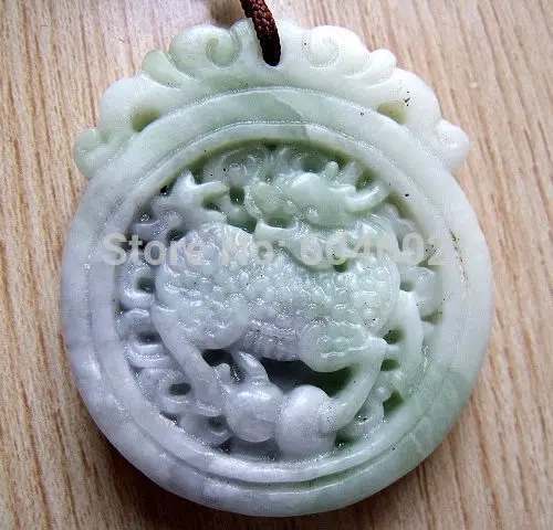 Lantian Chalcedony Kylin Amulet Pendant 352# | Pendants