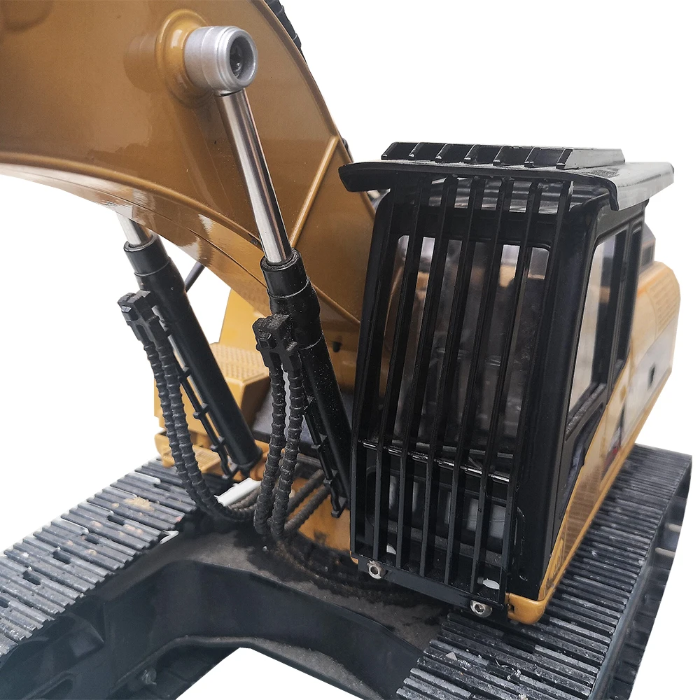 Upgrade Huina 1550 1580 Cab Protective Metal Cover For 1/14 RC Excavator Truck Loader Parts | Игрушки и хобби