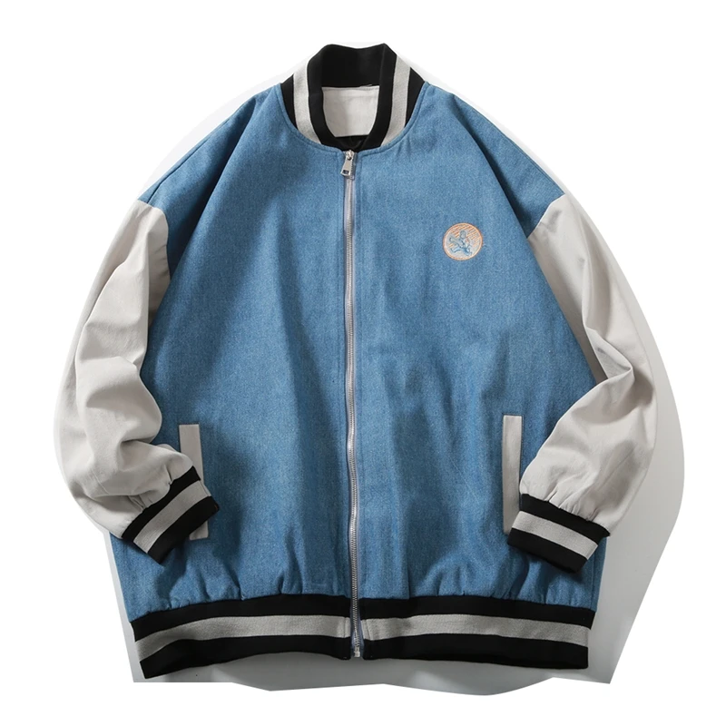 

Men Ins Jacket Tide Style Students Wild Spring And Autumn Couples Jacket 2020 New Loose Korean Version Of Baseball Uniforms