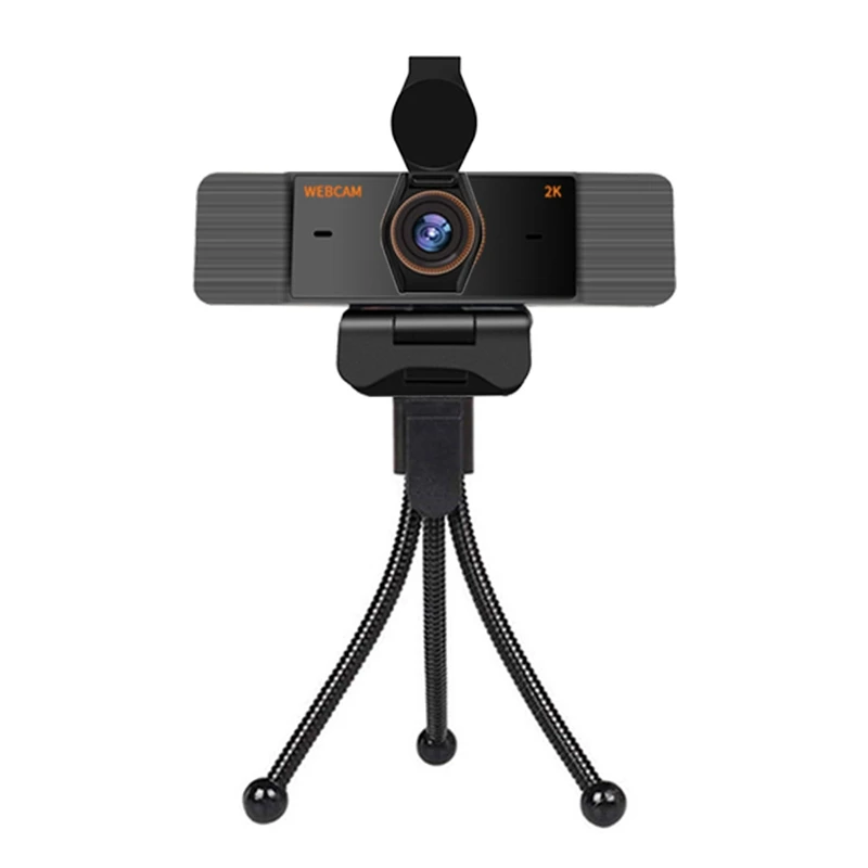 

Web Cam Full Hd 2K Webcam Autofocus Web Camera with Microphone USB Webcam for Pc Computer Laptop