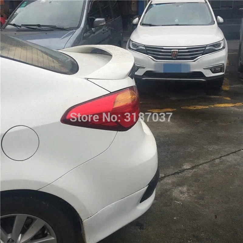 Для kia K5 спойлер Optima 2010-2013 АБС-пластик Неокрашенный цвет задняя крышка для