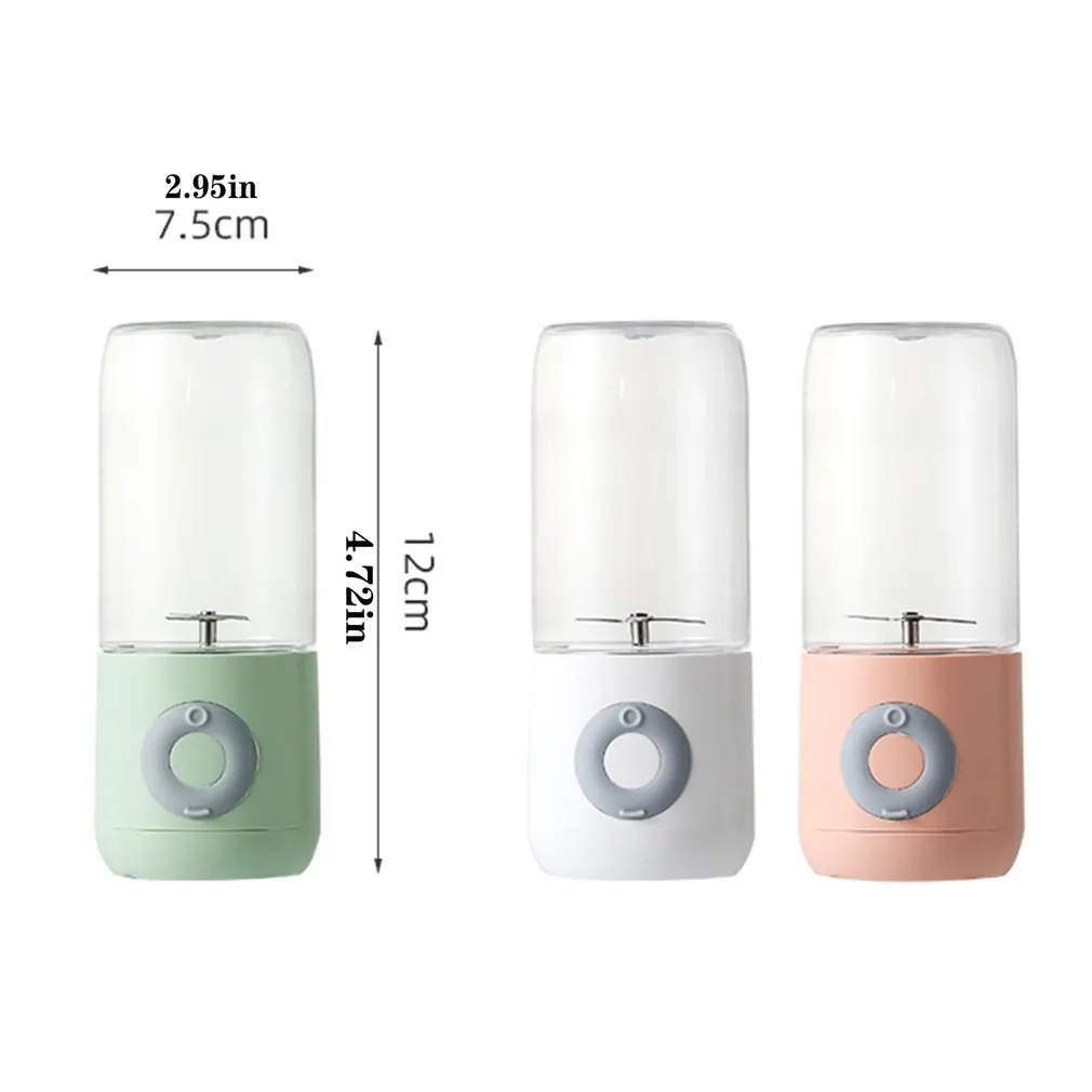 

The Third Generation Portable Mini Juicer Cup Rechargeable Vitamin Juicer Strong Power Convenient Juicer Cup 6 Blades