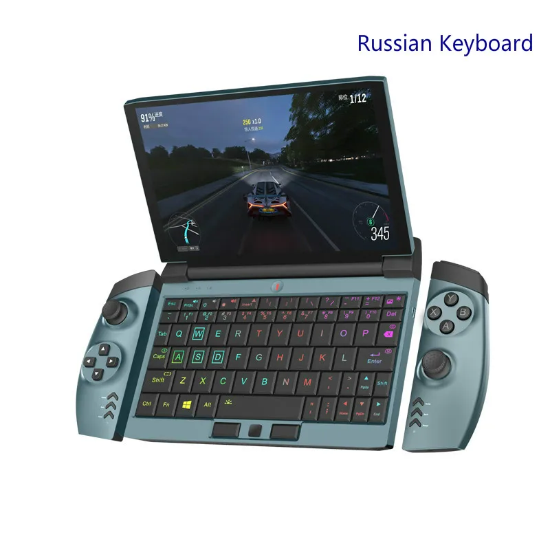 Игровой ноутбук One GX1 портативный мини-ноутбук с экраном 7 дюймов Windows 10 2021 дюйма 16
