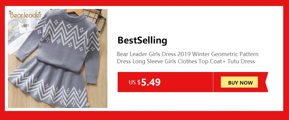 Bear leader/платье для девочек; Новинка; Весенняя Повседневная стильная одежда для девочек с длинными рукавами; Детские платья с рисунком леса и животных