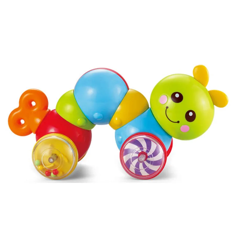 

0-2-year-old infant puzzle slide toy baby press crawling caterpillar parent-child training to learn to crawl small animals