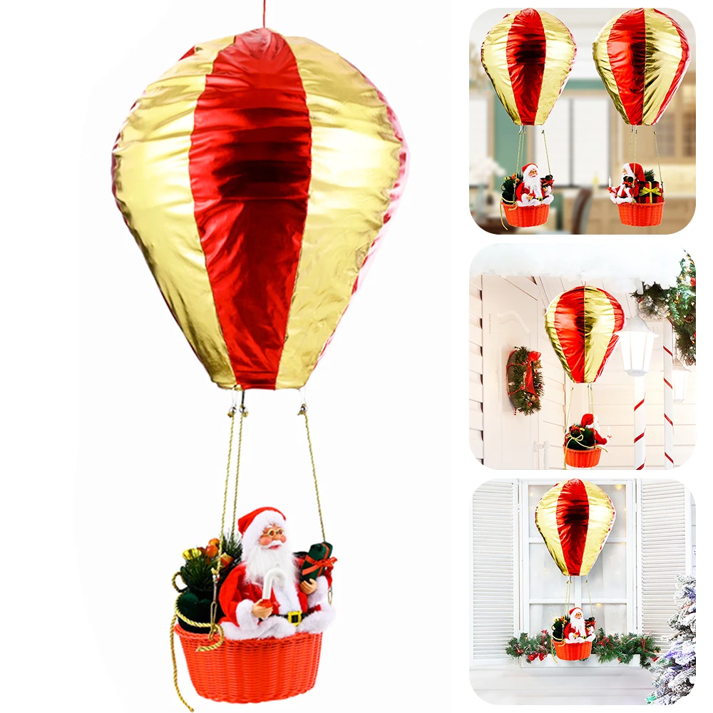 

Рождественский Санта-Клаус, воздушный шар, украшение, праздничная атмосфера, рождественские украшения, подвесные Подвески, домашний декор