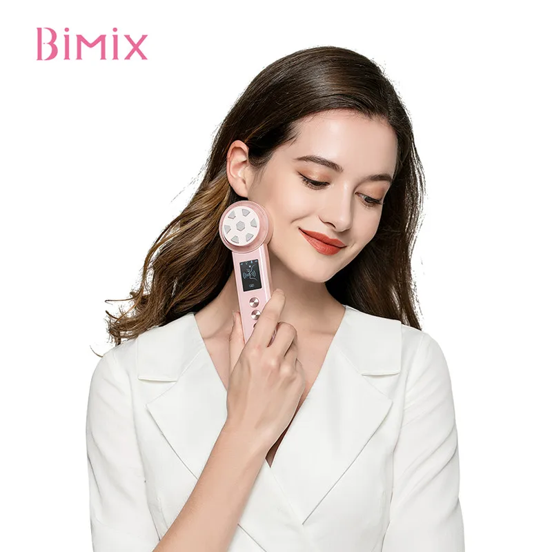 

New Household Portable Radio Frequency Equipment Multifunctional Beauty Instrument Firming and Wrinkle Facial Massage LED Glossy