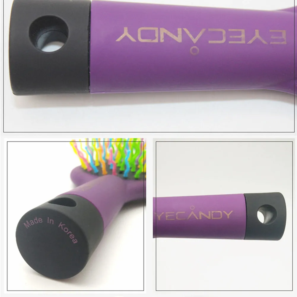 

Hair Removal Comb Pet Grooming Tool Cat Dog Bathing Cleaning Massage Brush Pets Fur Hair Shedding Rainbow Comb With Mirror