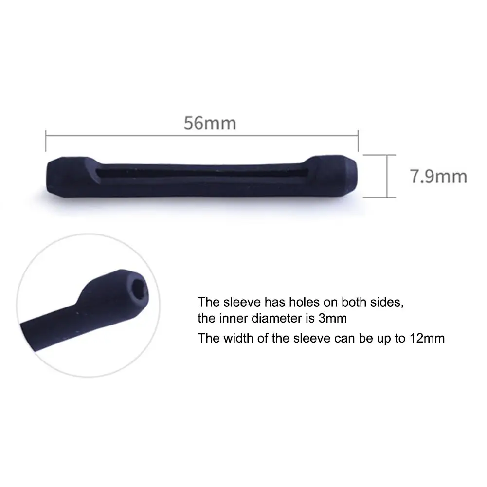 6 пар Противоскользящих силиконовых очков крючки для ушей солнцезащитные очки