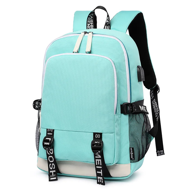 Новинка школьные сумки с USB для девочек подростков рюкзак женские книжные 2020