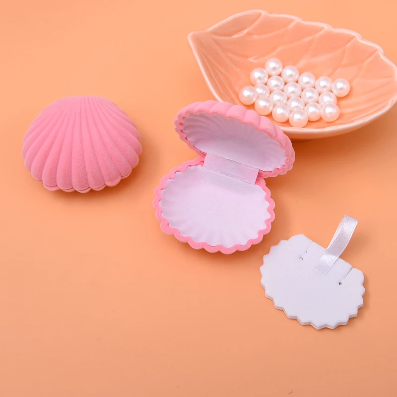 Модная бархатная коробка для ювелирных изделий ногтей бархатное кольцо