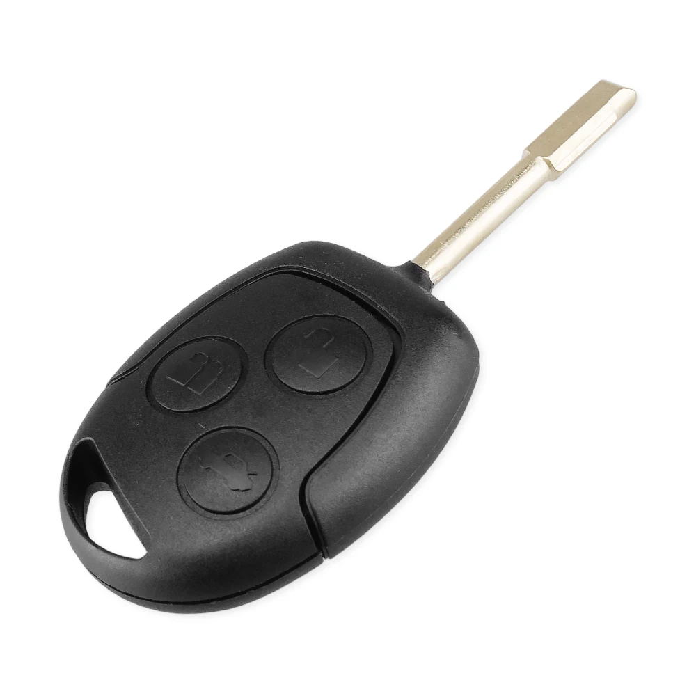 KEYYOU чехол для брелока с 3 кнопками и отсеком автомобильного ключа кейс Брелока