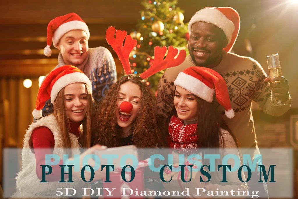 

Наборы для алмазной живописи на заказ для взрослых с вашей фотографией, алмазная 5D картина на заказ, полное сверление, Круглый Алмаз, персон...