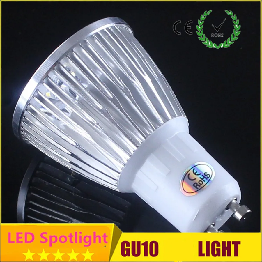 Лампада Светодиодный точечный светильник Светодиодная лампа Focoe Refletor Bombillas GU 10 220V