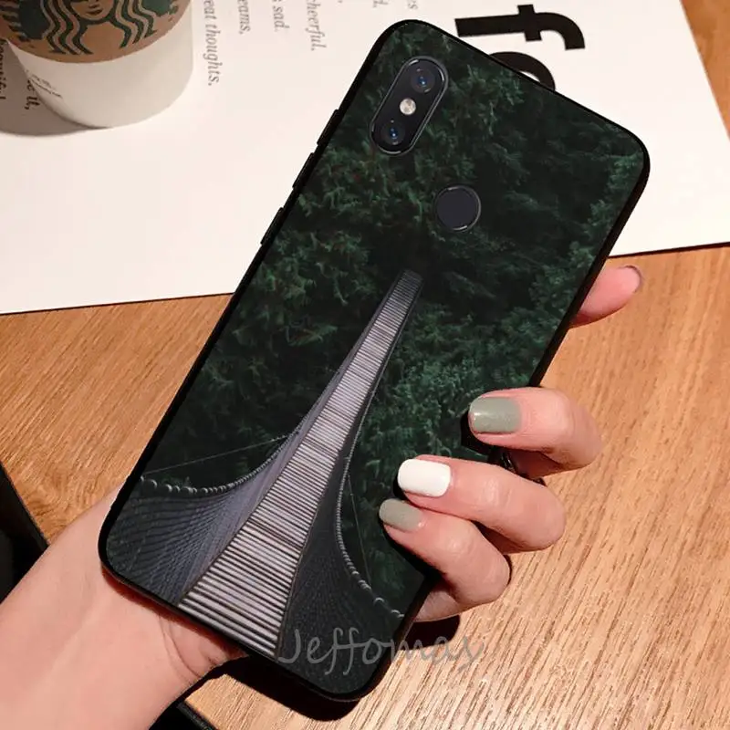 

Mountain road travel plants Phone Case For Xiaomi Redmi note 7 8 9 t max3 s 10 pro lite
