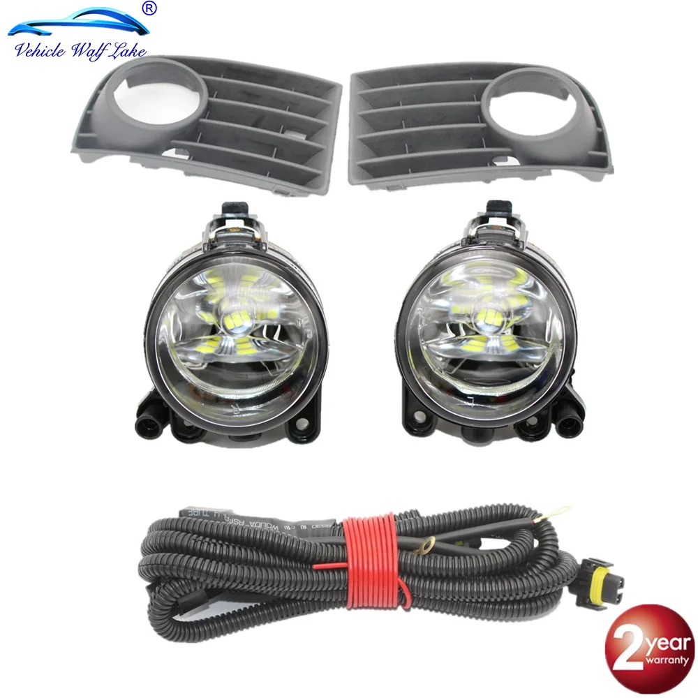 2 шт. противотуманная фара для VW Golf 5 A5 MK5 2004 2005 2006 2007 2008 2009 автомобиль передний