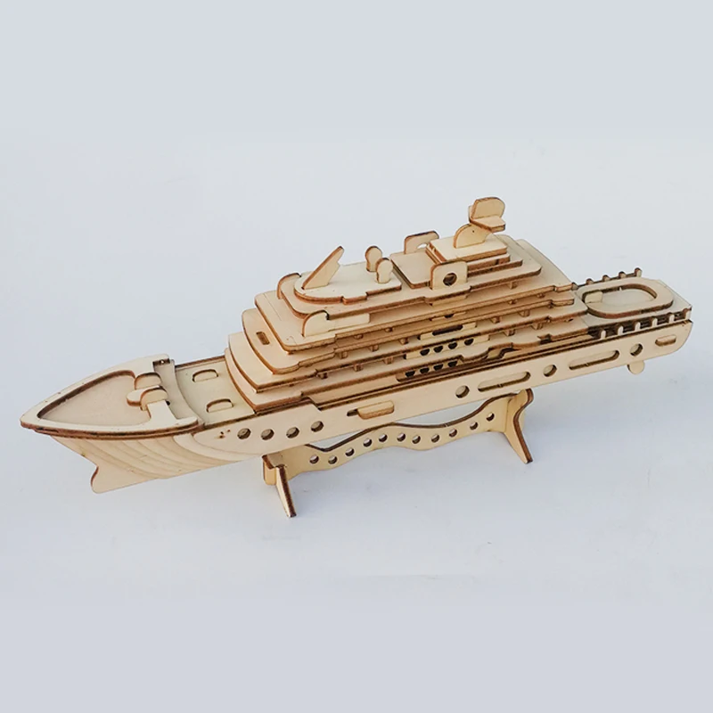 Новинка игрушки пазлы детская деревянная 3d модель корабля пазл тетралогия